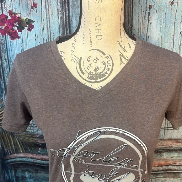 Harley Davidson skull tshirt, size small, excellent condition - Picture 4 of 10